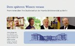 Dem späteren Wissen voraus